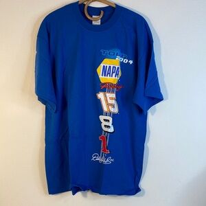 Napa-Nascar Blue Short Sleeve Tee Dale Earnhardt